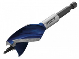 IRWIN 6X Blue Groove Stubby Wood Bit 14mm x 4in £6.39